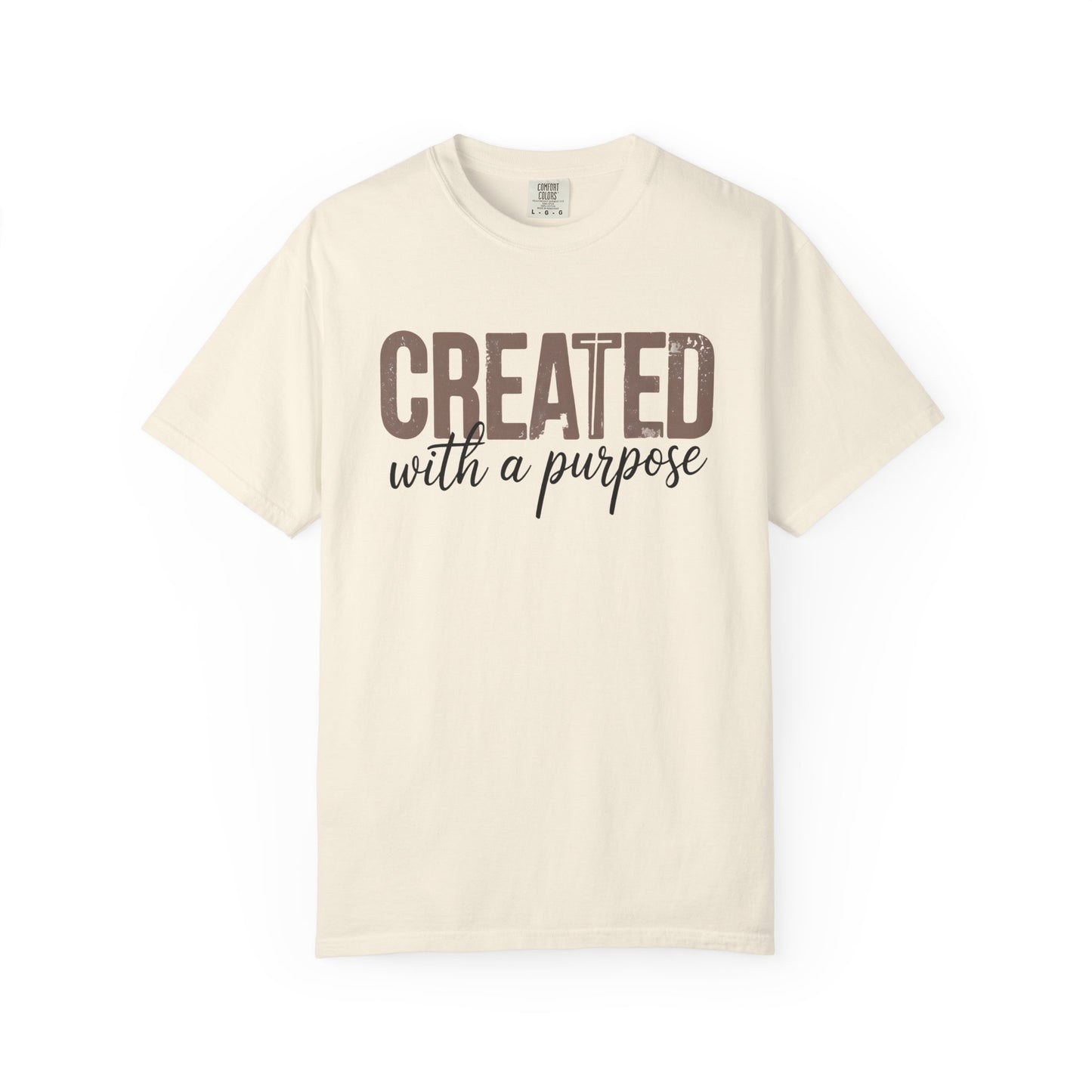 Faith-Inspired 'Created with a Purpose' Unisex T-Shirt