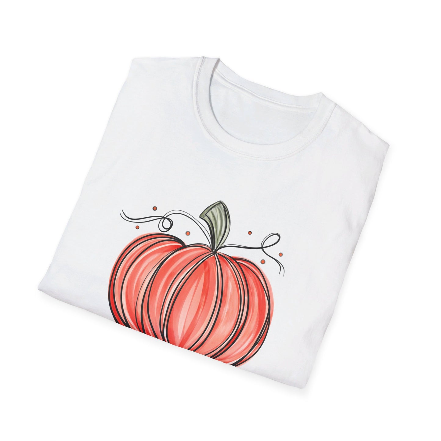 Halloween Pumpkin Unisex Softstyle T-Shirt