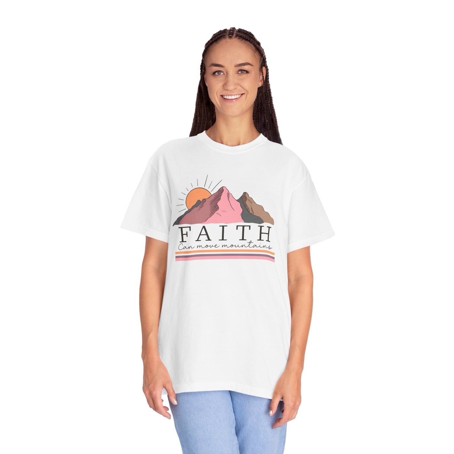 Faith-Inspired Unisex Garment-Dyed T-Shirt