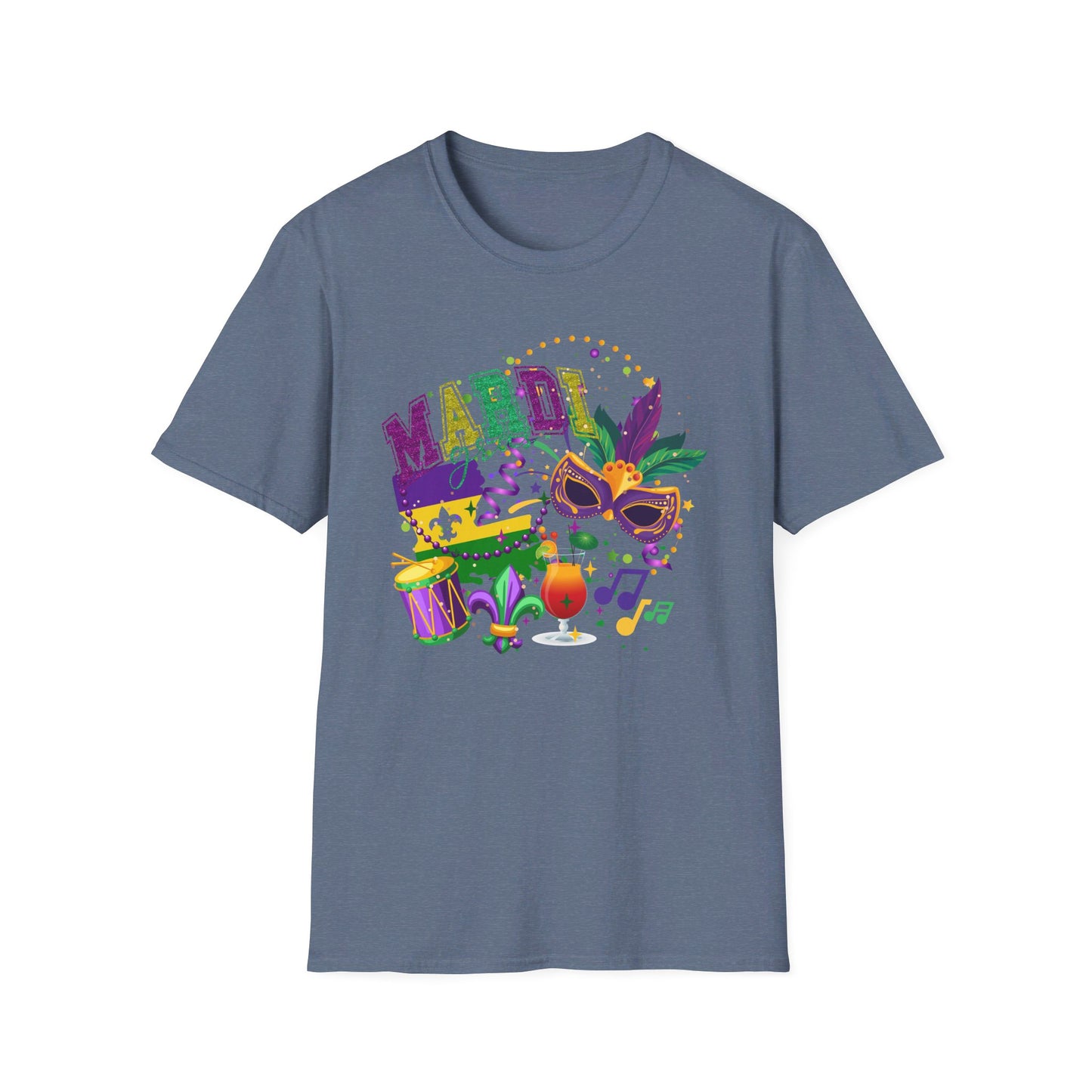 Mardi Gras Unisex Softstyle T-Shirt