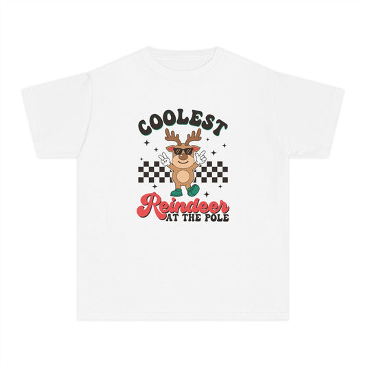 Coolest Reindeer Youth Midweight T-Shirt