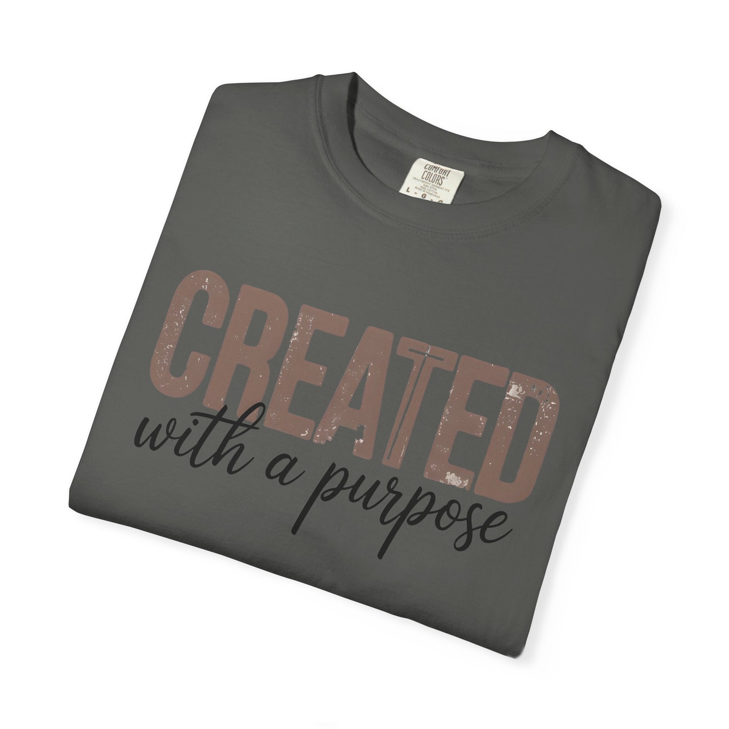 Faith-Inspired 'Created with a Purpose' Unisex T-Shirt
