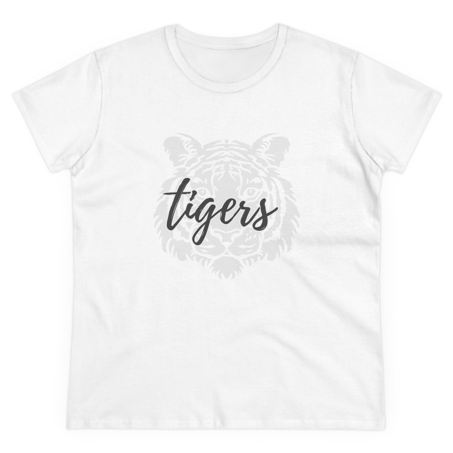 Tigers Women's Midweight Cotton Tee