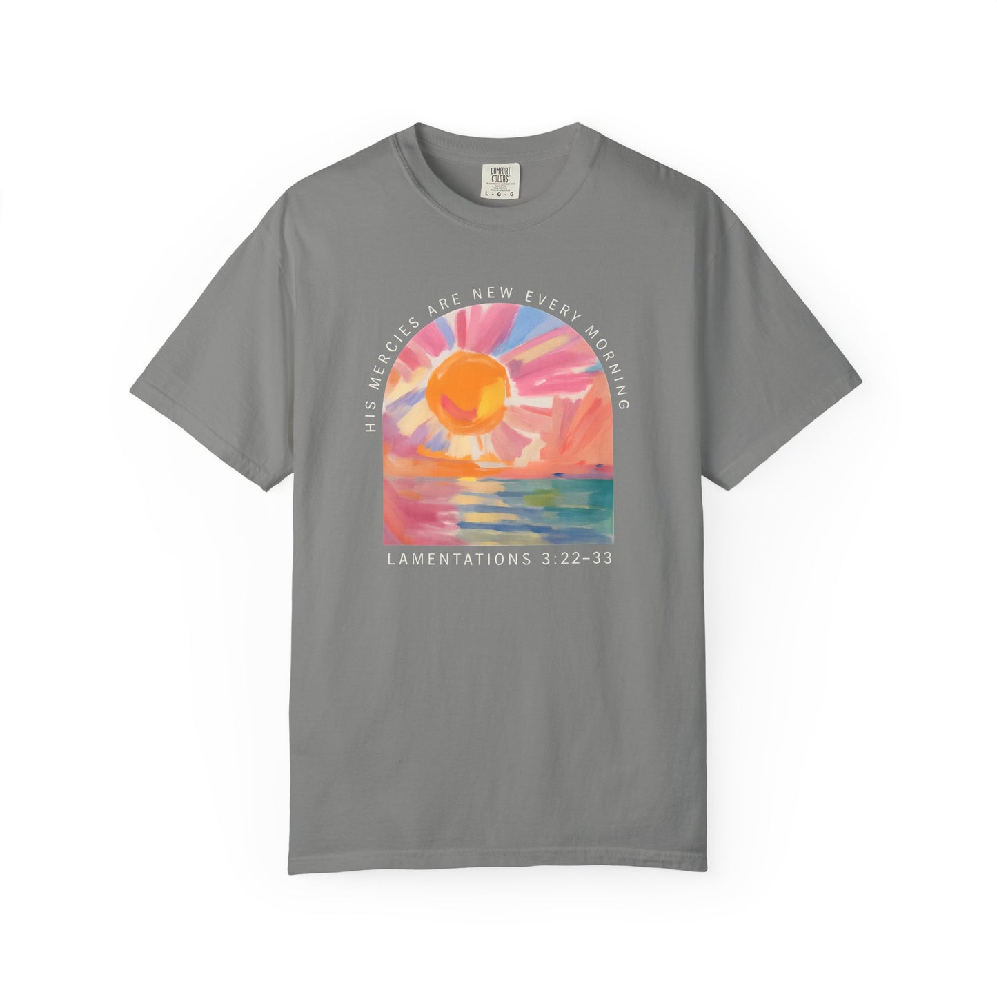 Faith-Inspired 'His Mercies Are New Every Morning' Graphic Unisex T-Shirt