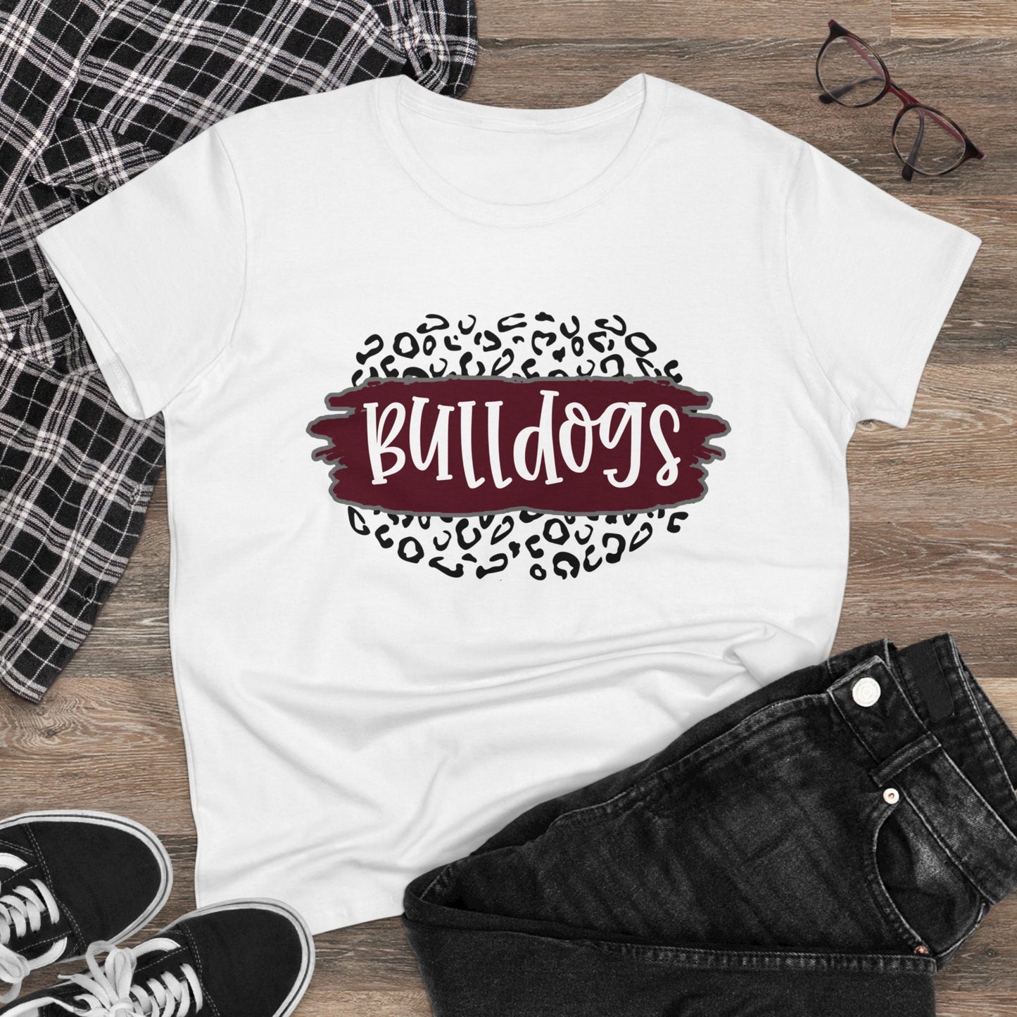 Bulldogs Women's Midweight Cotton Tee