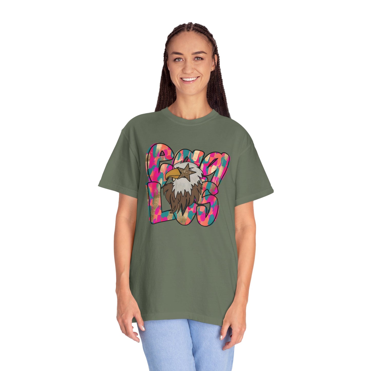 Vibrant Eagle Graphic Unisex T-Shirt