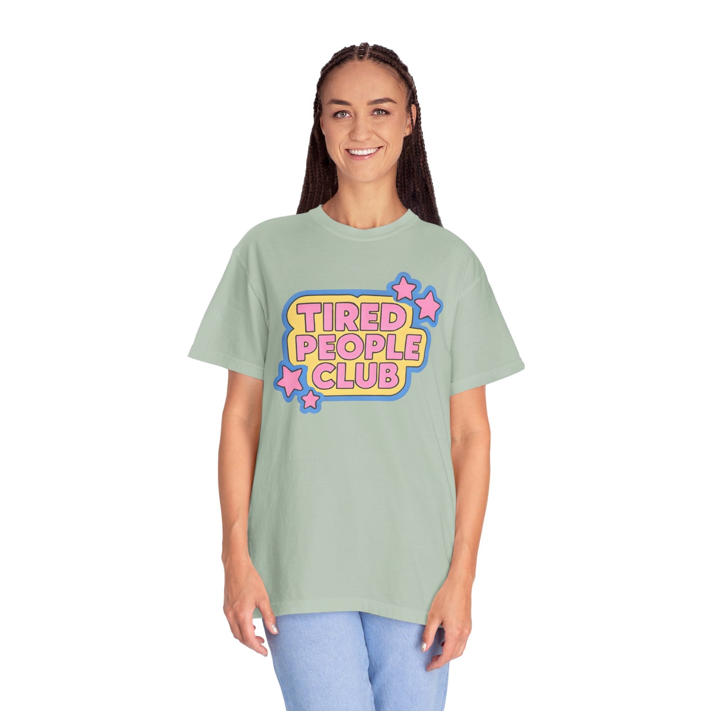 Tired People Club Graphic Unisex T-Shirt