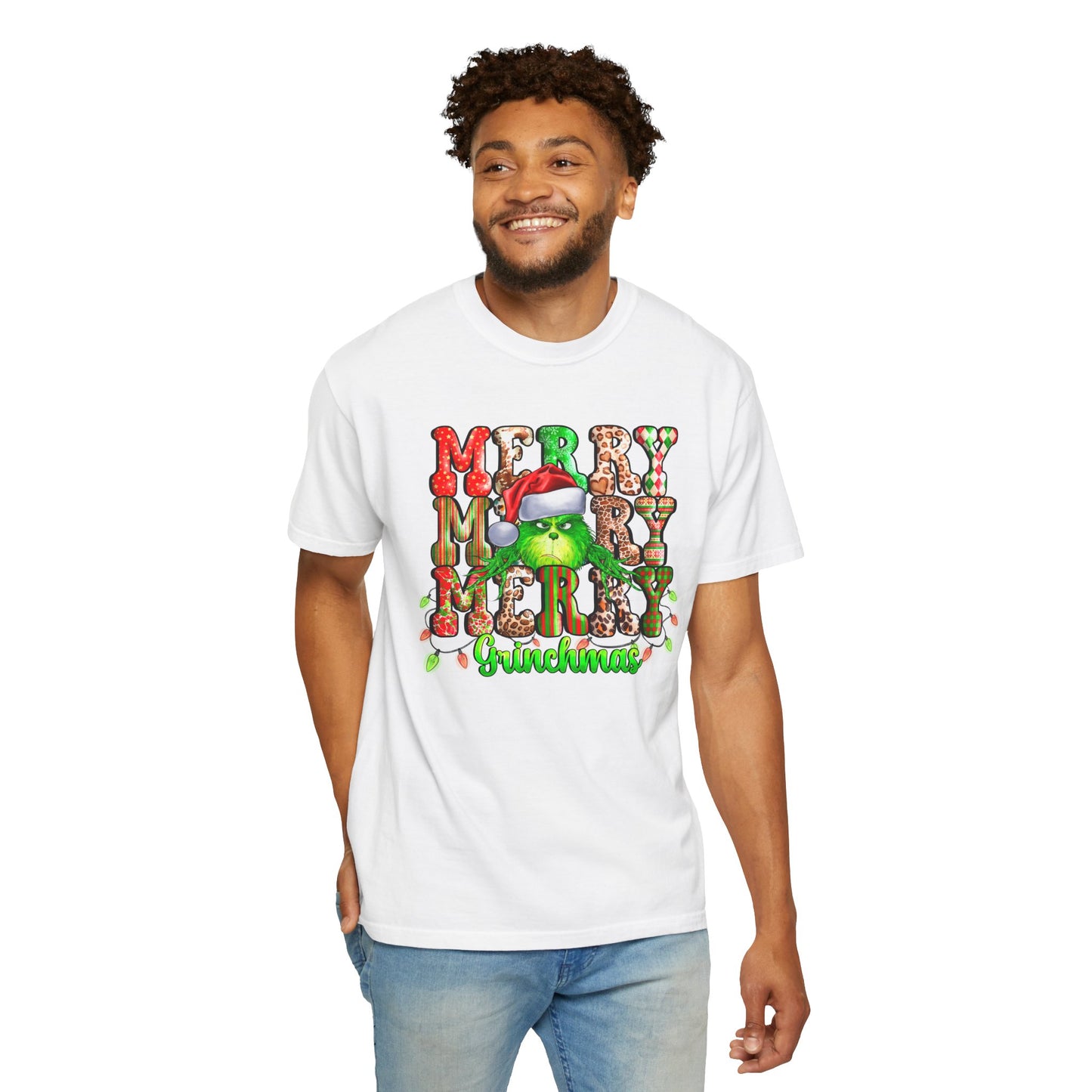 Merry Grinchmas Graphic Unisex T-Shirt