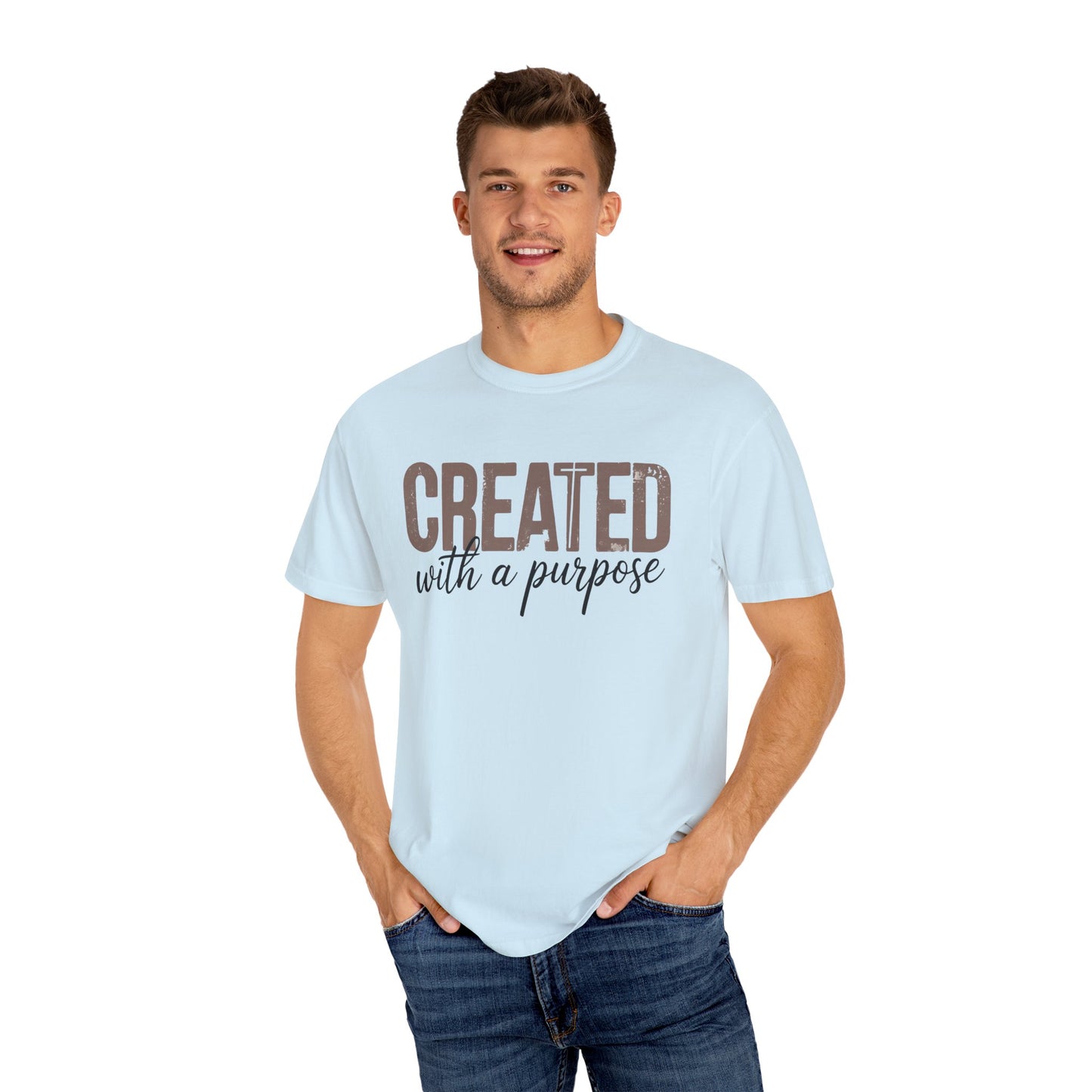 Faith-Inspired 'Created with a Purpose' Unisex T-Shirt