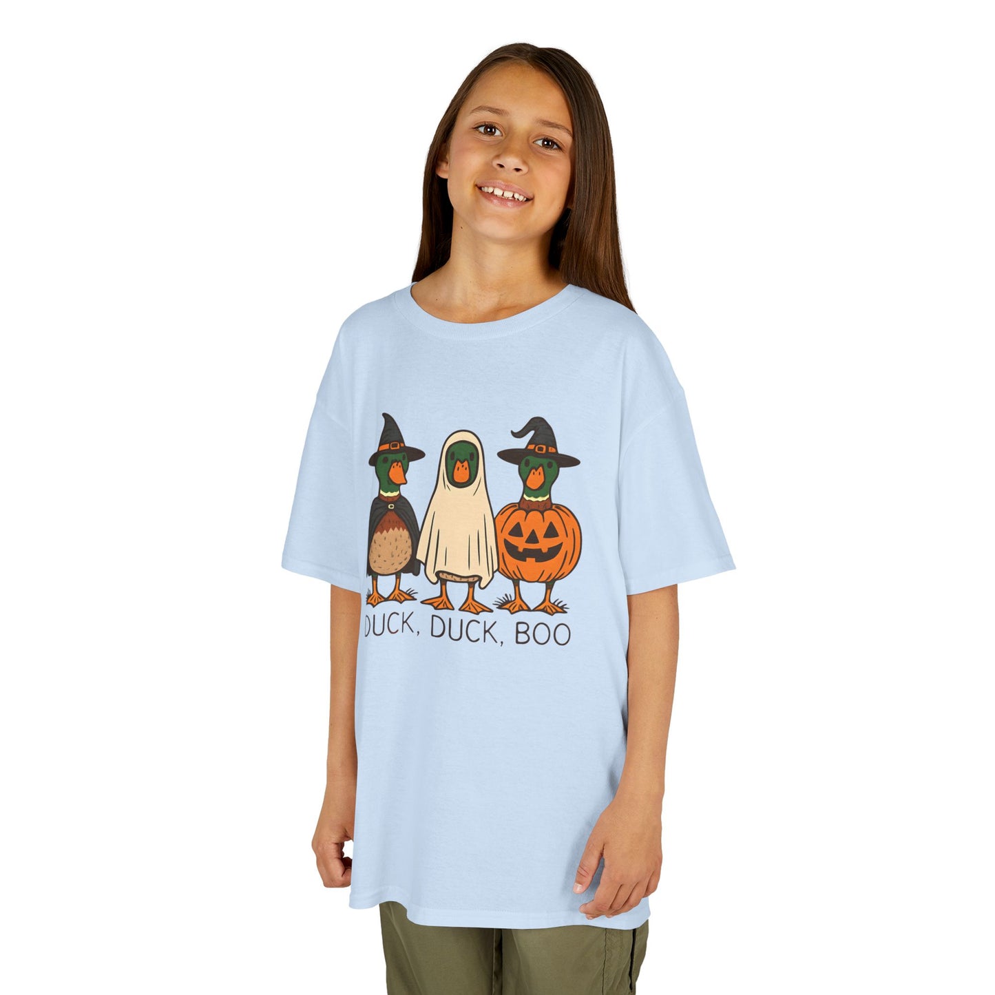 Halloween Duck Duck Boo Youth T-Shirt