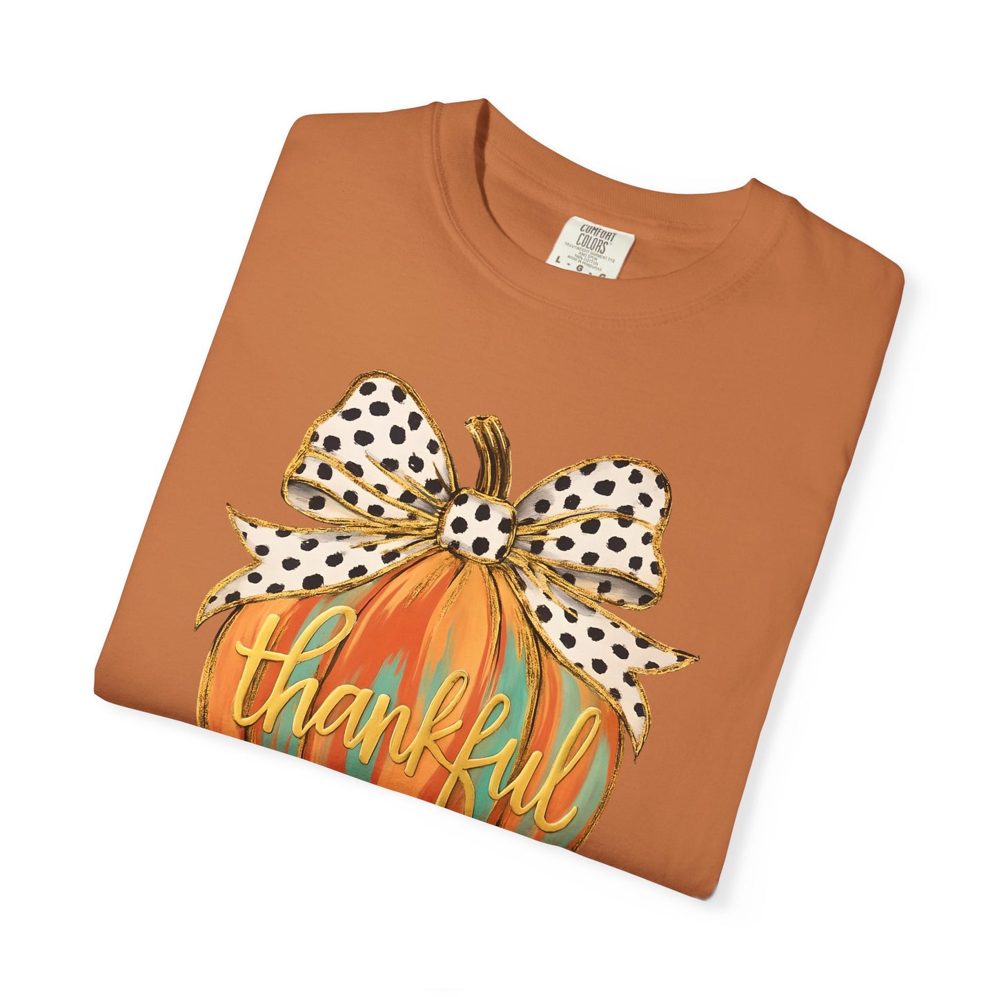 Thankful Pumpkin Graphic Unisex T-Shirt