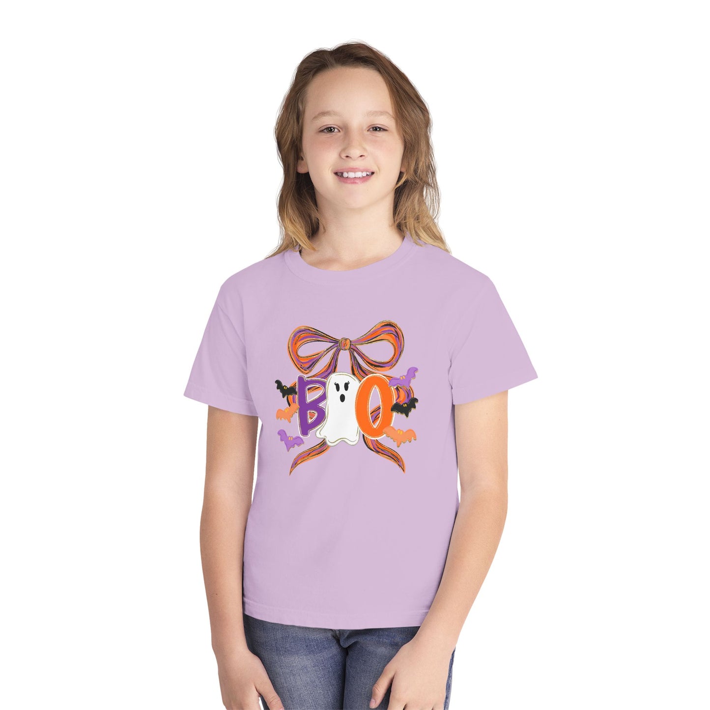 Halloween Ghost Youth Midweight T-Shirt