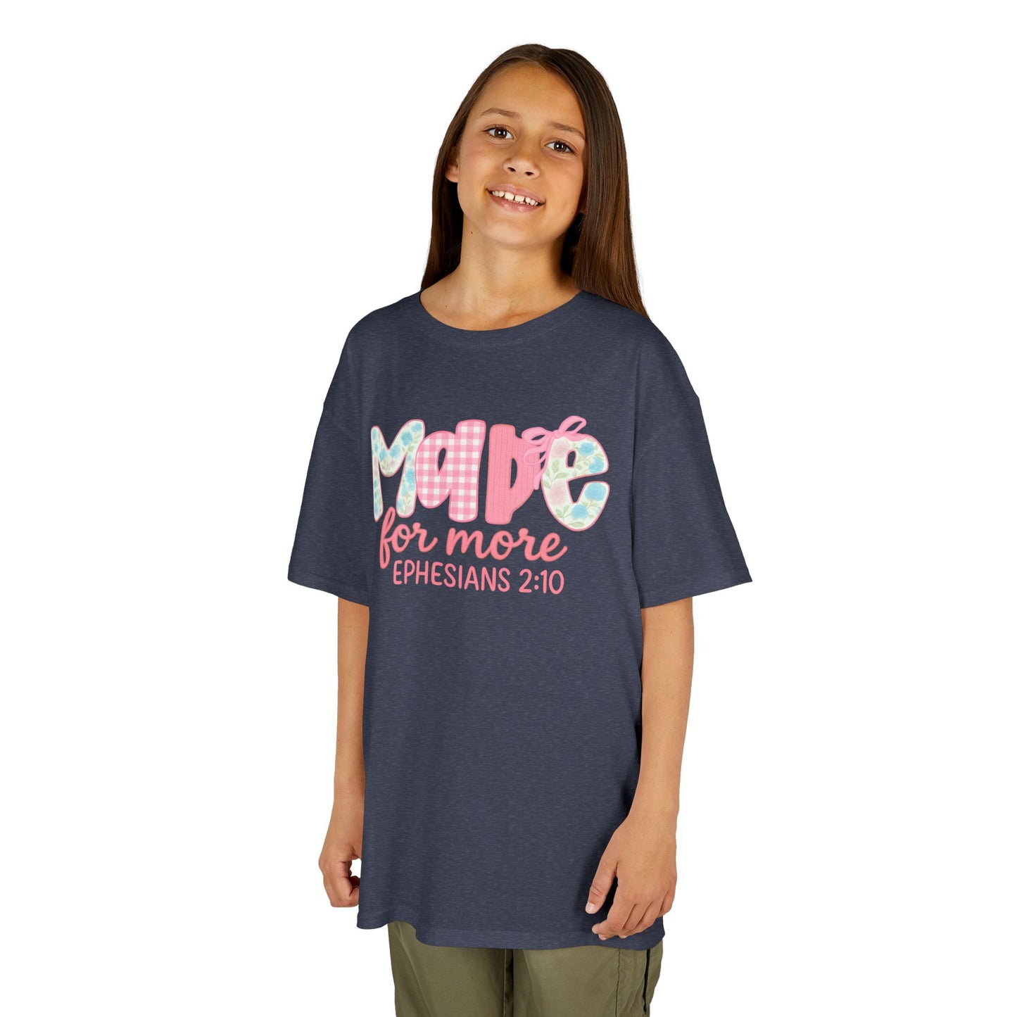Faith-Inspired 'Made For More' Youth Unisex T-Shirt