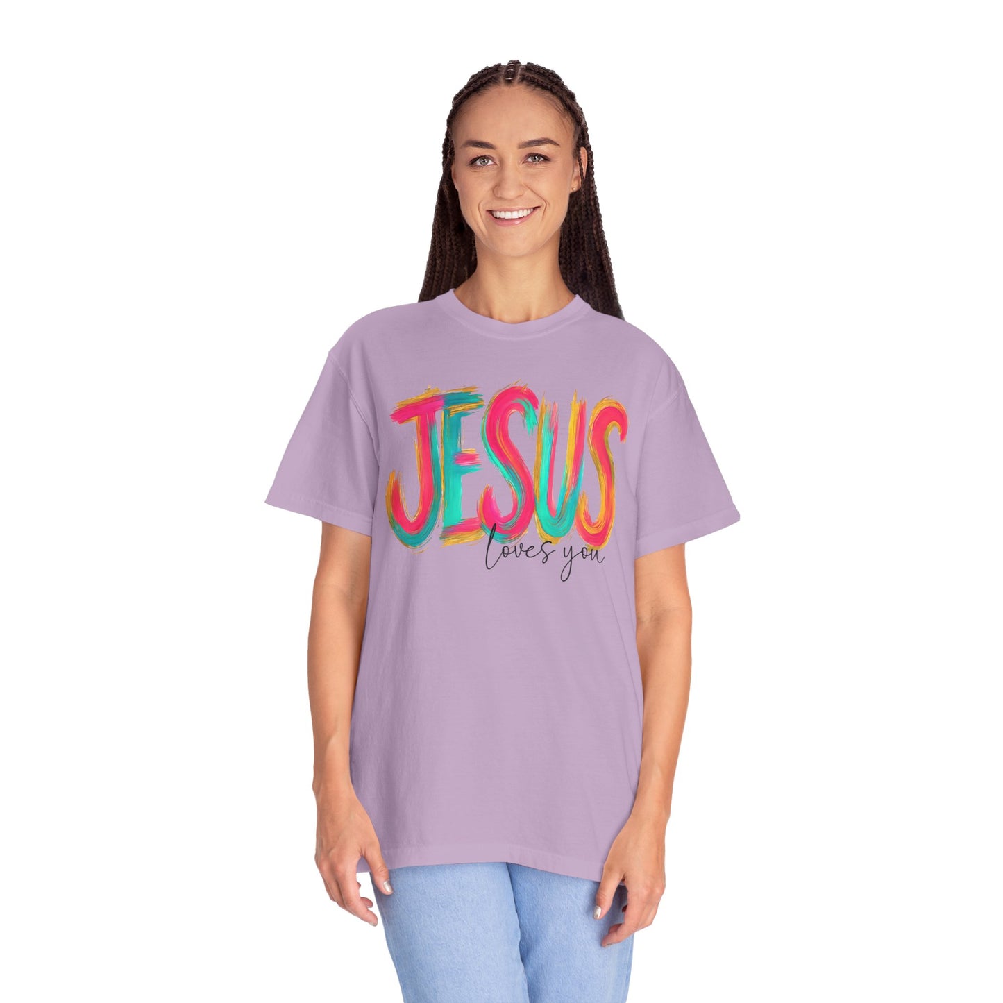 Faith-Inspired 'Jesus Loves You' Unisex T-Shirt