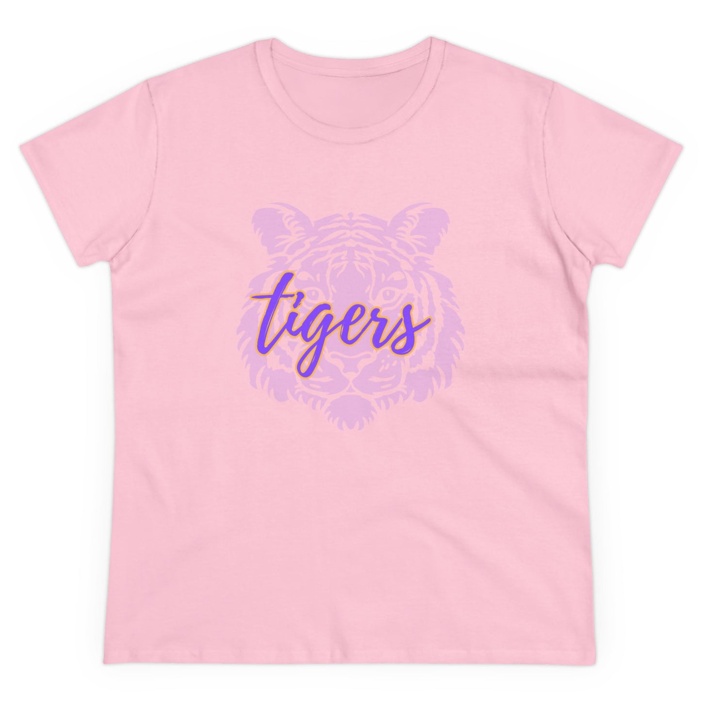 Tigers Women's Midweight Cotton Tee