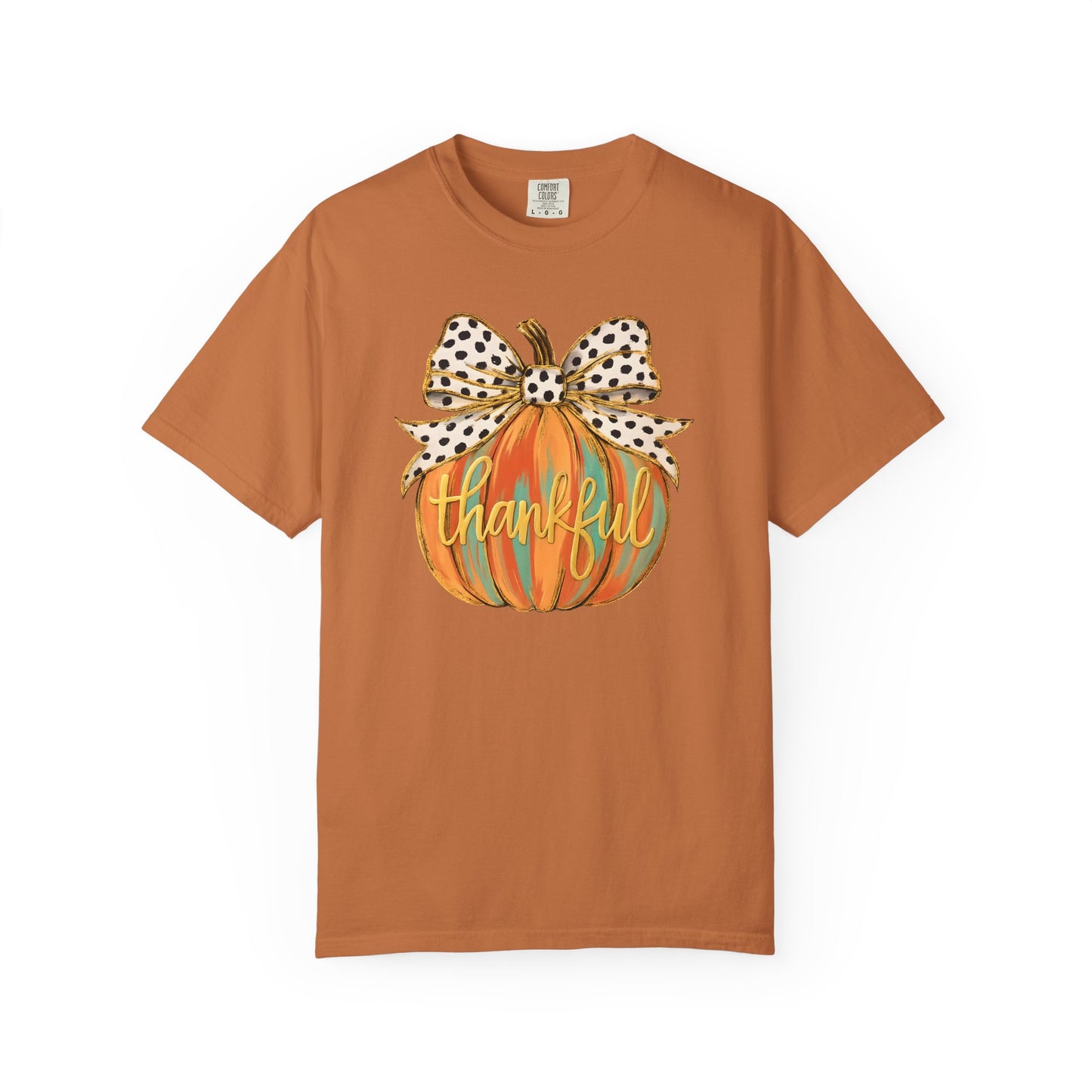 Thankful Pumpkin Graphic Unisex T-Shirt