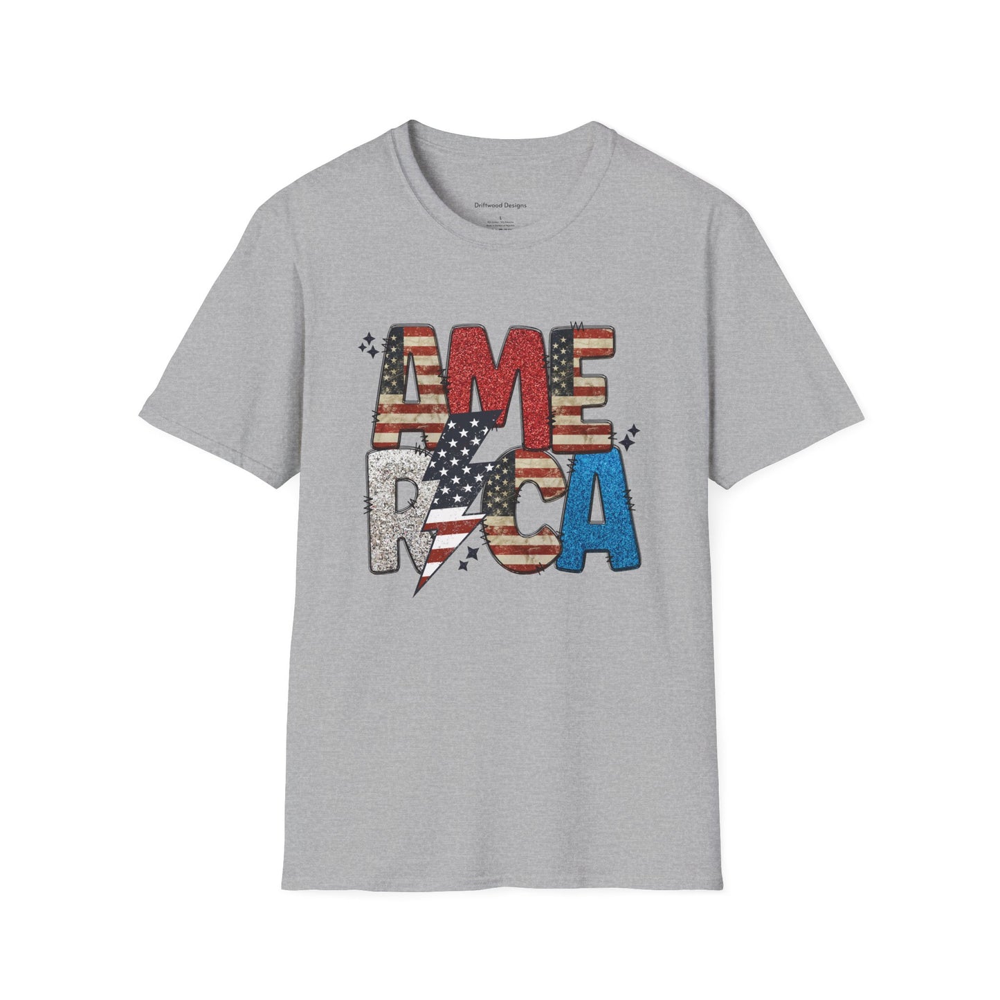 America Unisex Softstyle T-Shirt