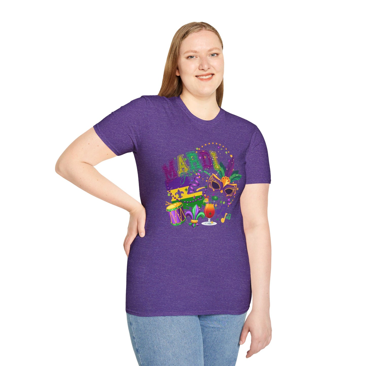 Mardi Gras Unisex Softstyle T-Shirt