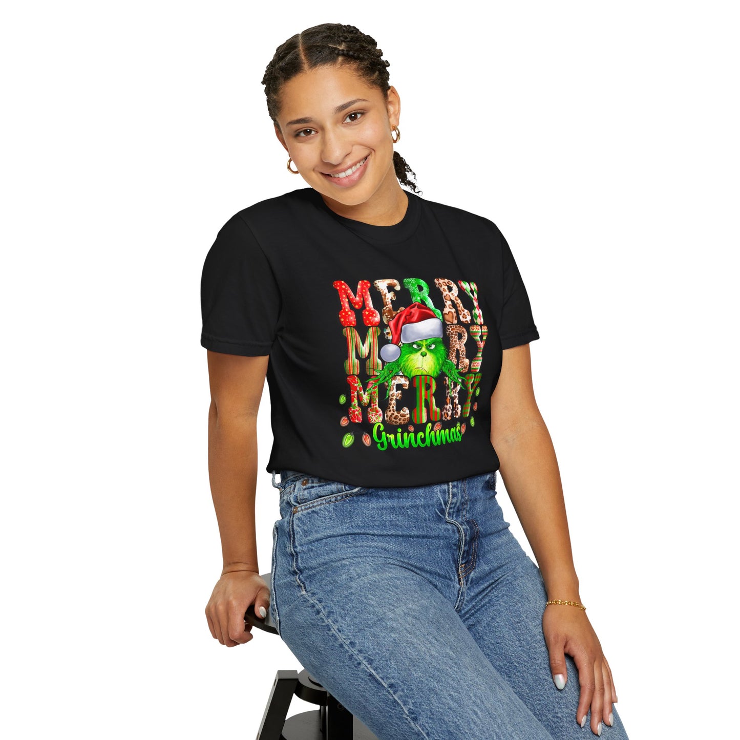 Merry Grinchmas Graphic Unisex T-Shirt