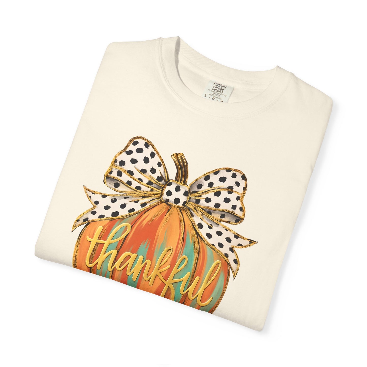 Thankful Pumpkin Graphic Unisex T-Shirt