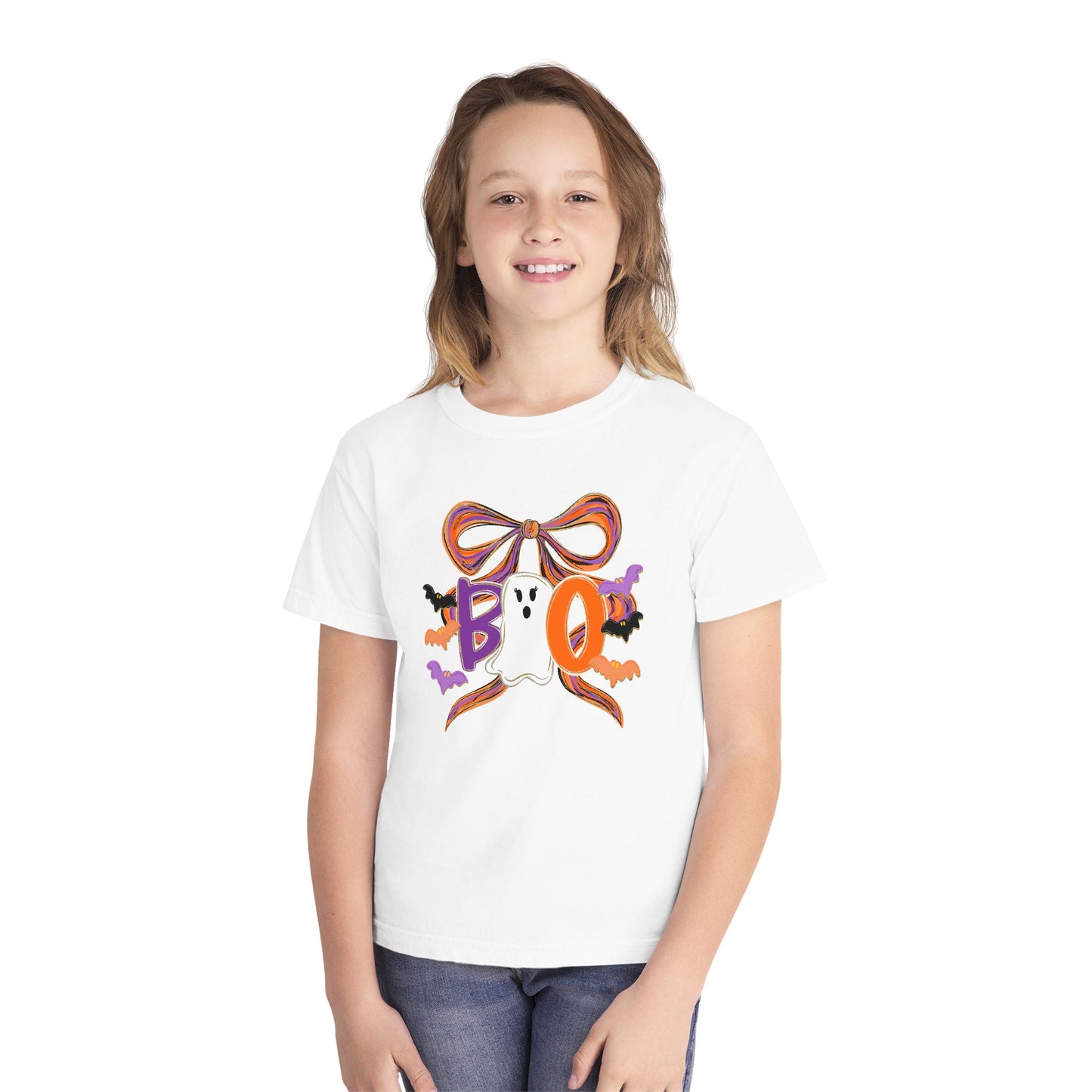 Halloween Ghost Youth Midweight T-Shirt