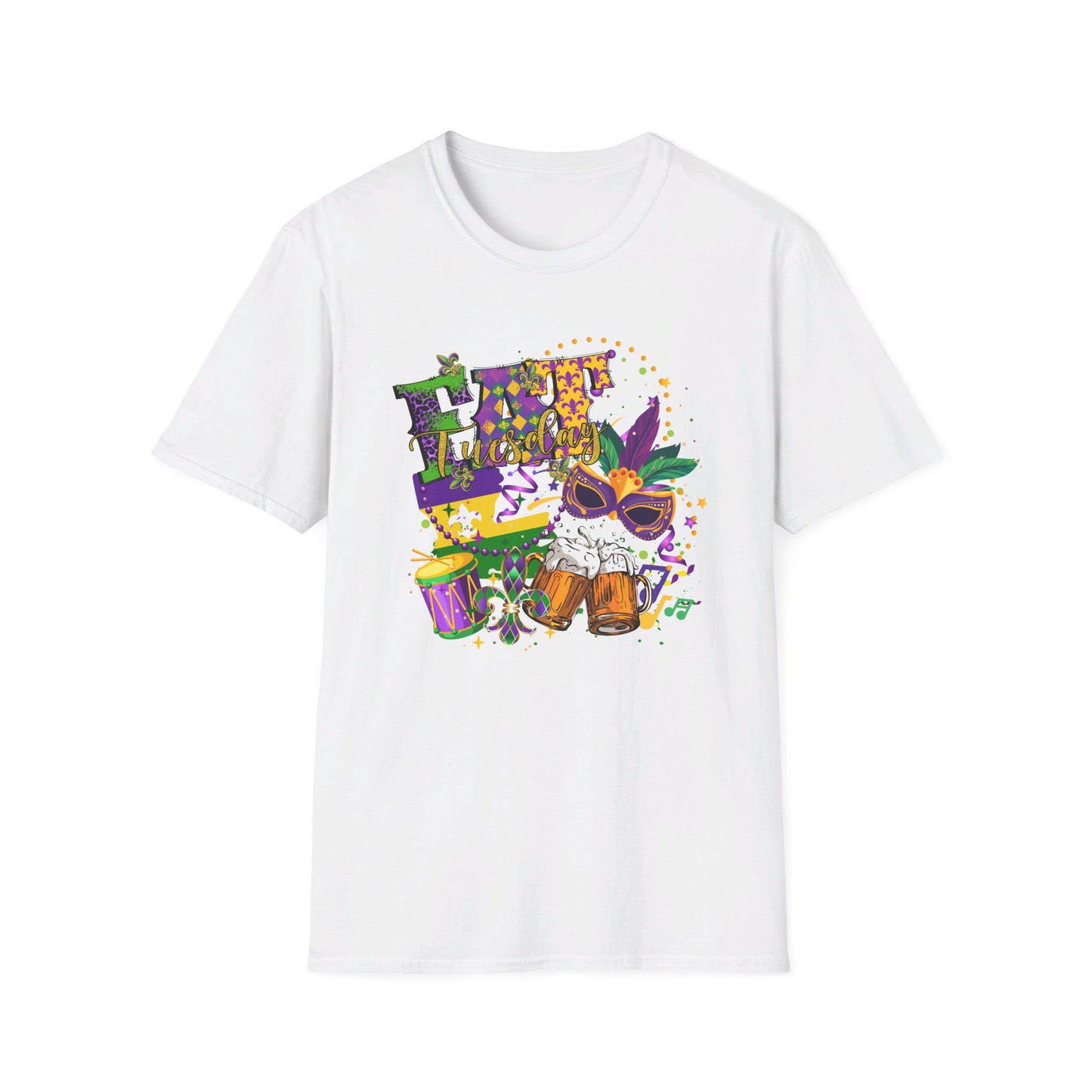 Mardi Gras Unisex Softstyle T-Shirt