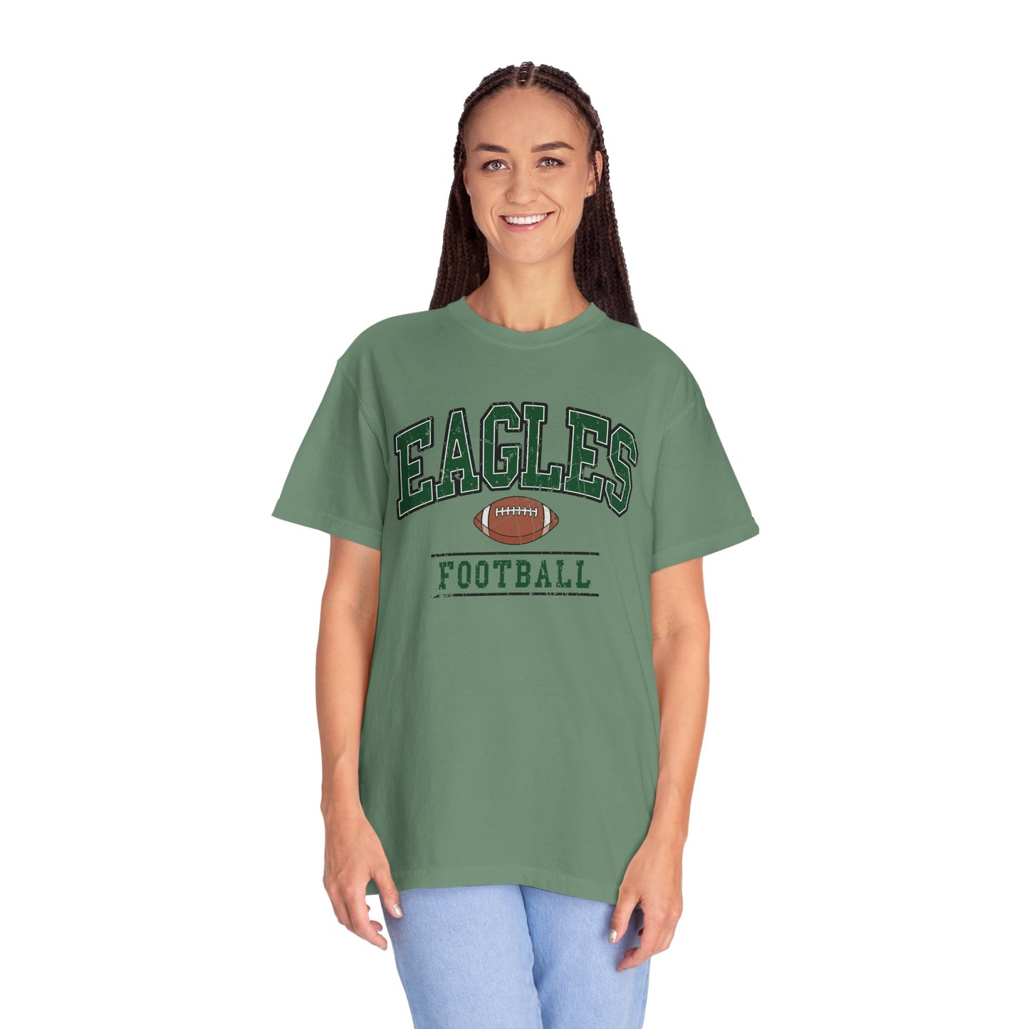 Eagles Football Garment-Dyed Unisex T-shirt