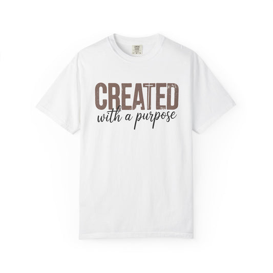 Faith-Inspired 'Created with a Purpose' Unisex T-Shirt
