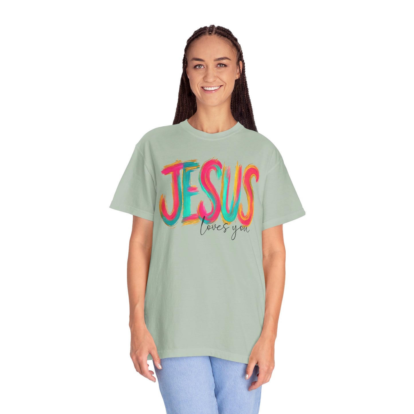 Faith-Inspired 'Jesus Loves You' Unisex T-Shirt