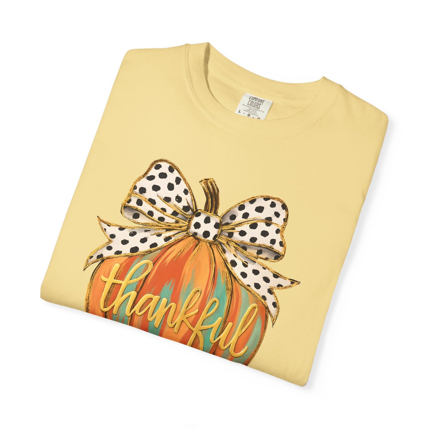 Thankful Pumpkin Graphic Unisex T-Shirt