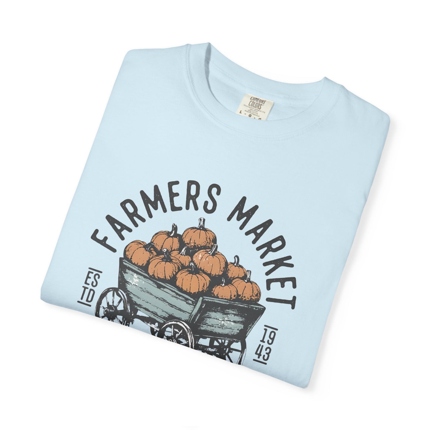Farmers Market Pumpkin Graphic Unisex T-Shirt