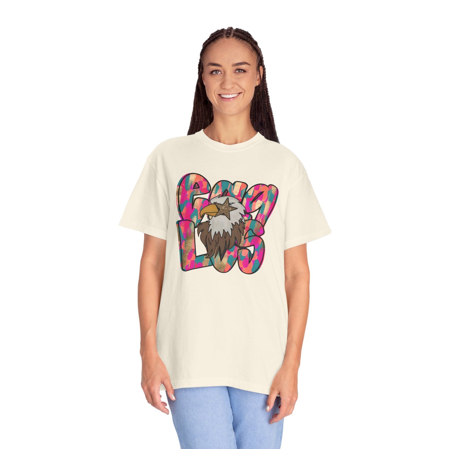 Vibrant Eagle Graphic Unisex T-Shirt