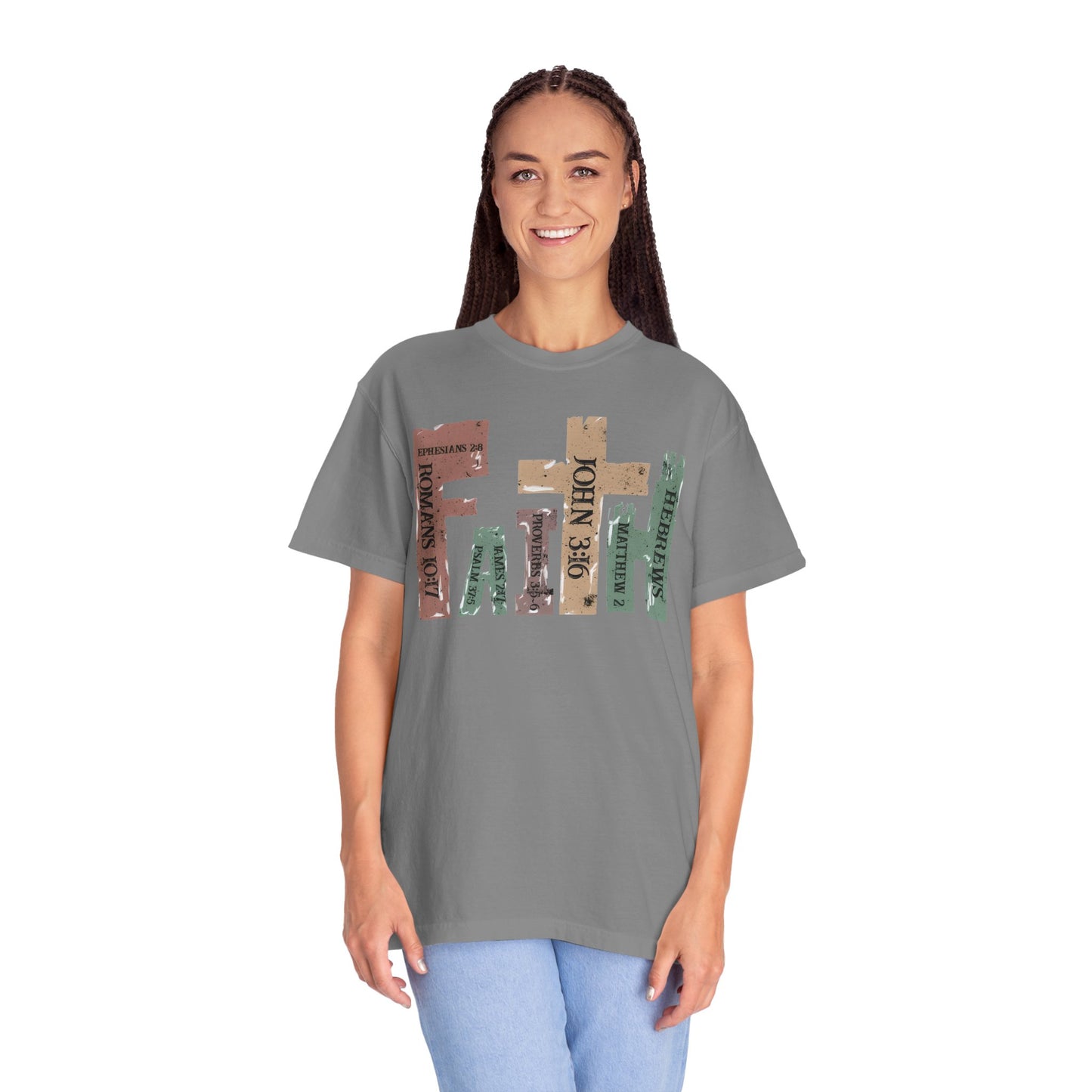 Faith-Inspired Unisex Garment-Dyed T-Shirt