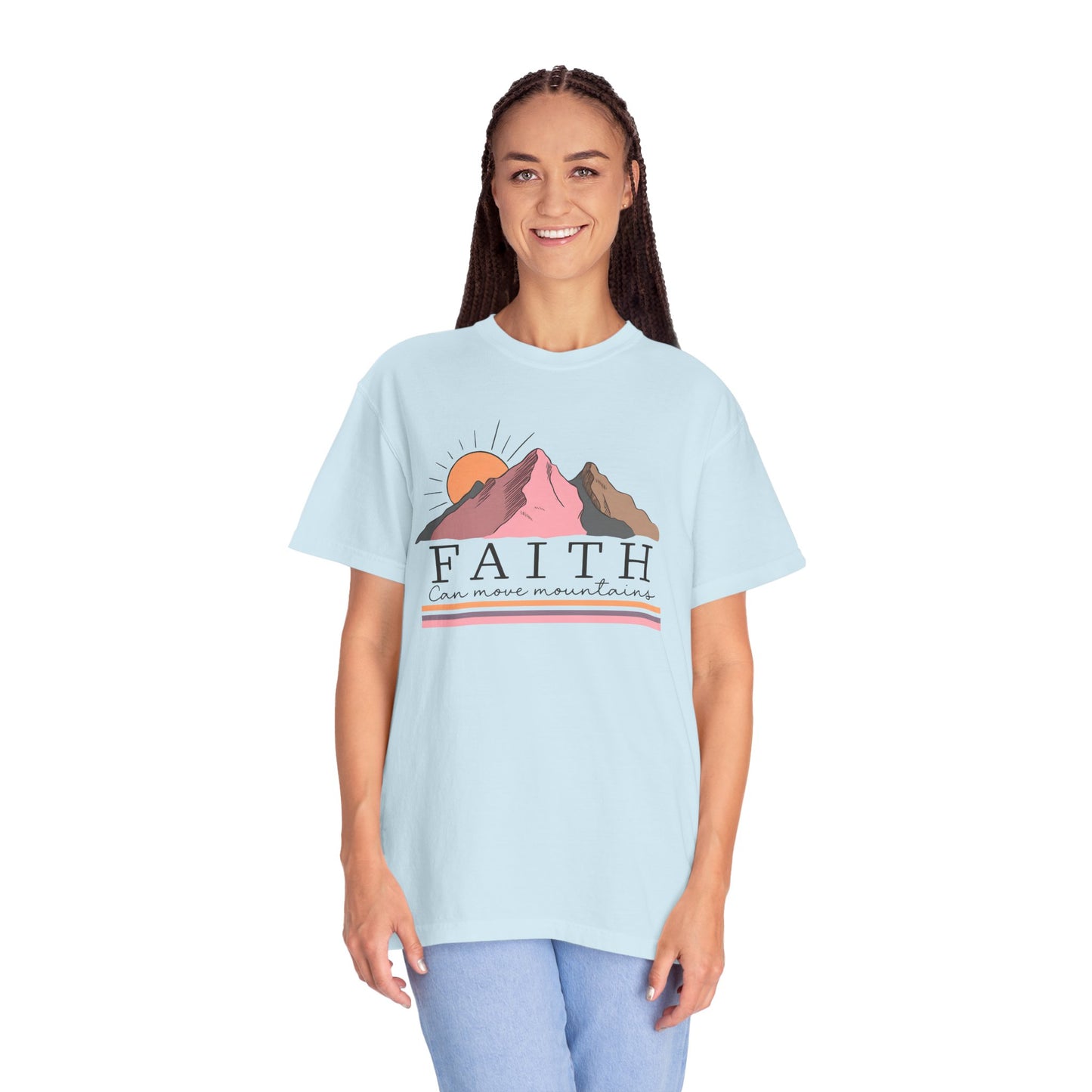 Faith-Inspired Unisex Garment-Dyed T-Shirt