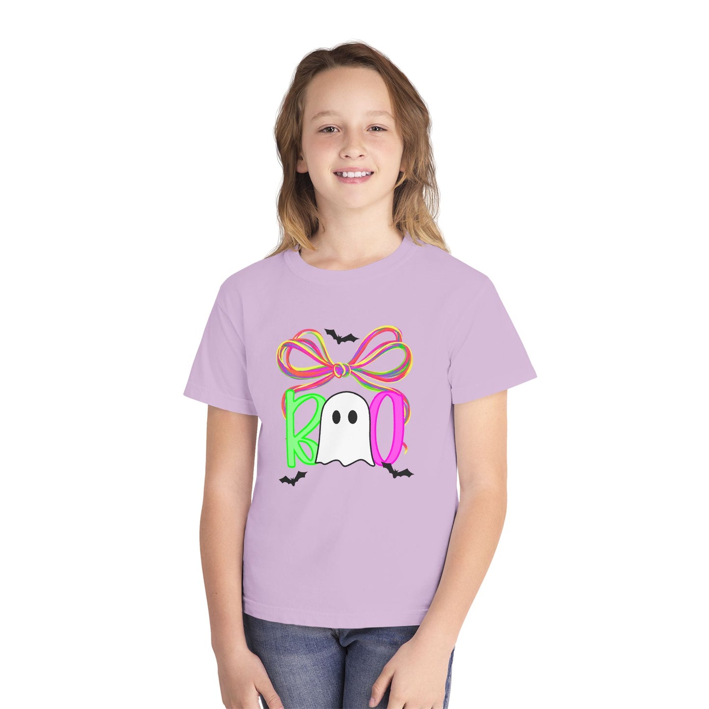 Halloween Ghost Youth Midweight T-Shirt