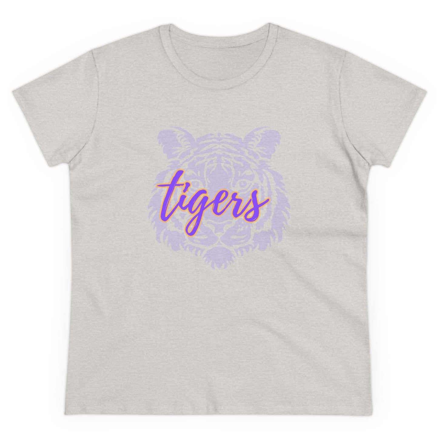 Tigers Women's Midweight Cotton Tee