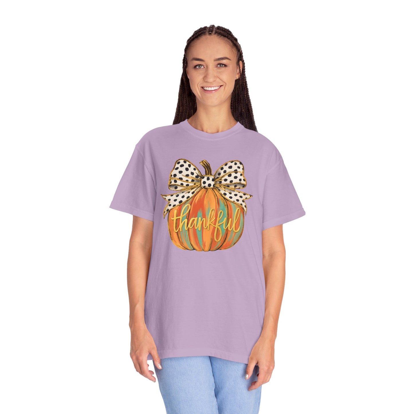 Thankful Pumpkin Graphic Unisex T-Shirt