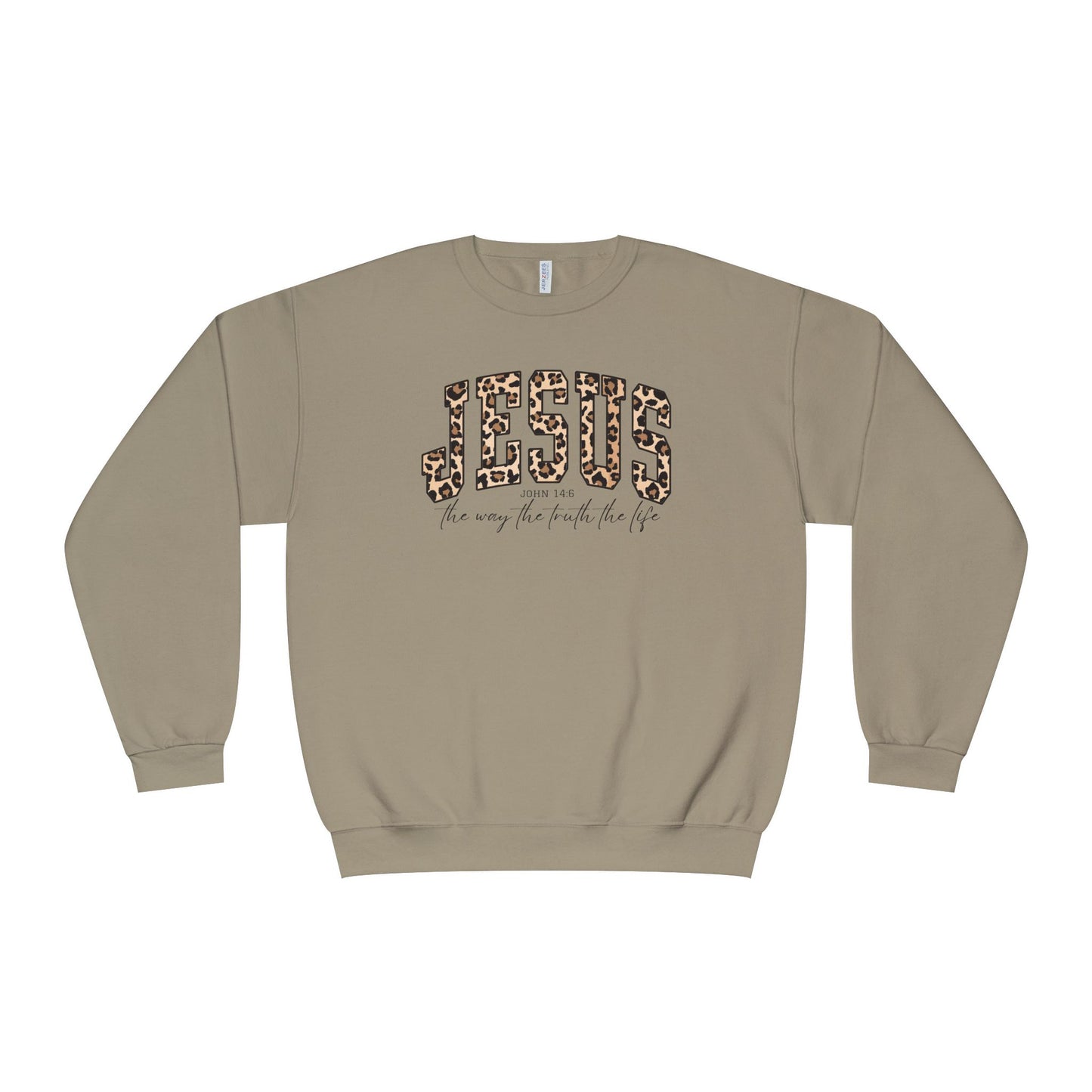 Jesus – 'He is the way, the truth, the life' Crewneck Sweatshirt