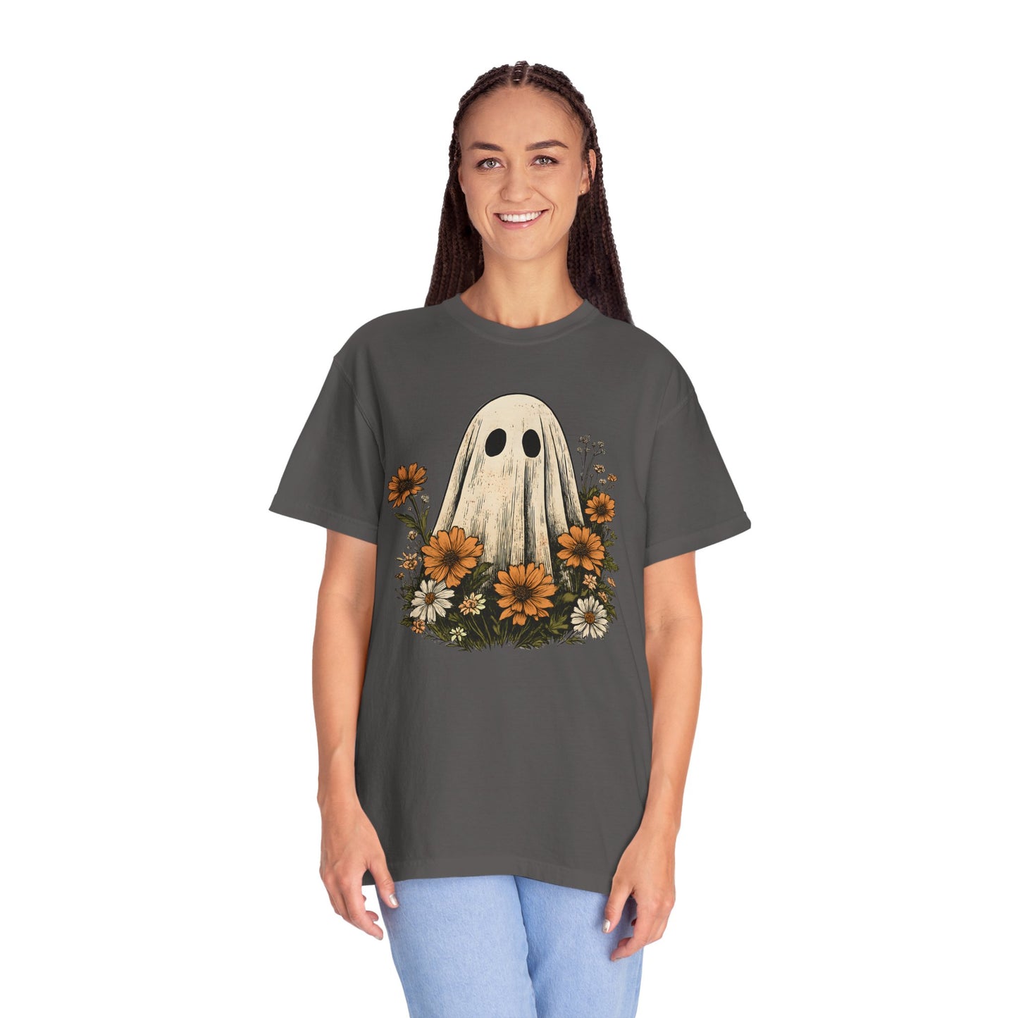 Halloween Cute Ghost Graphic Unisex T-Shirt