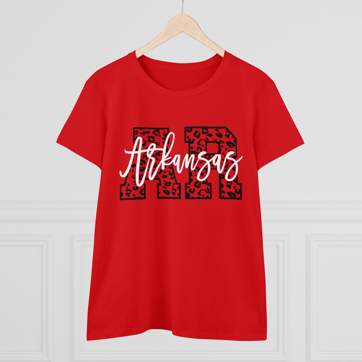 Arkansas Women's Midweight Cotton Tee