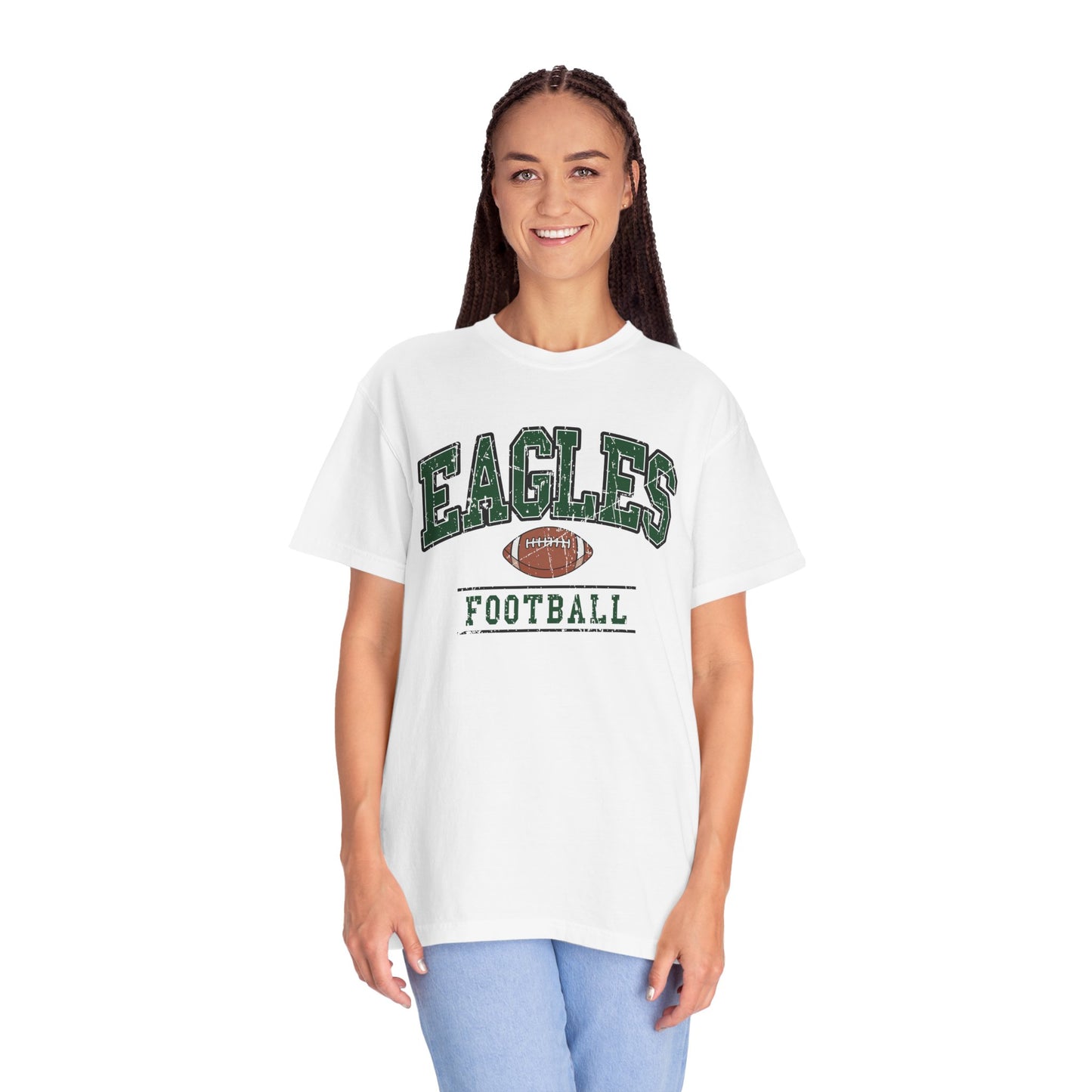 Eagles Football Garment-Dyed Unisex T-shirt