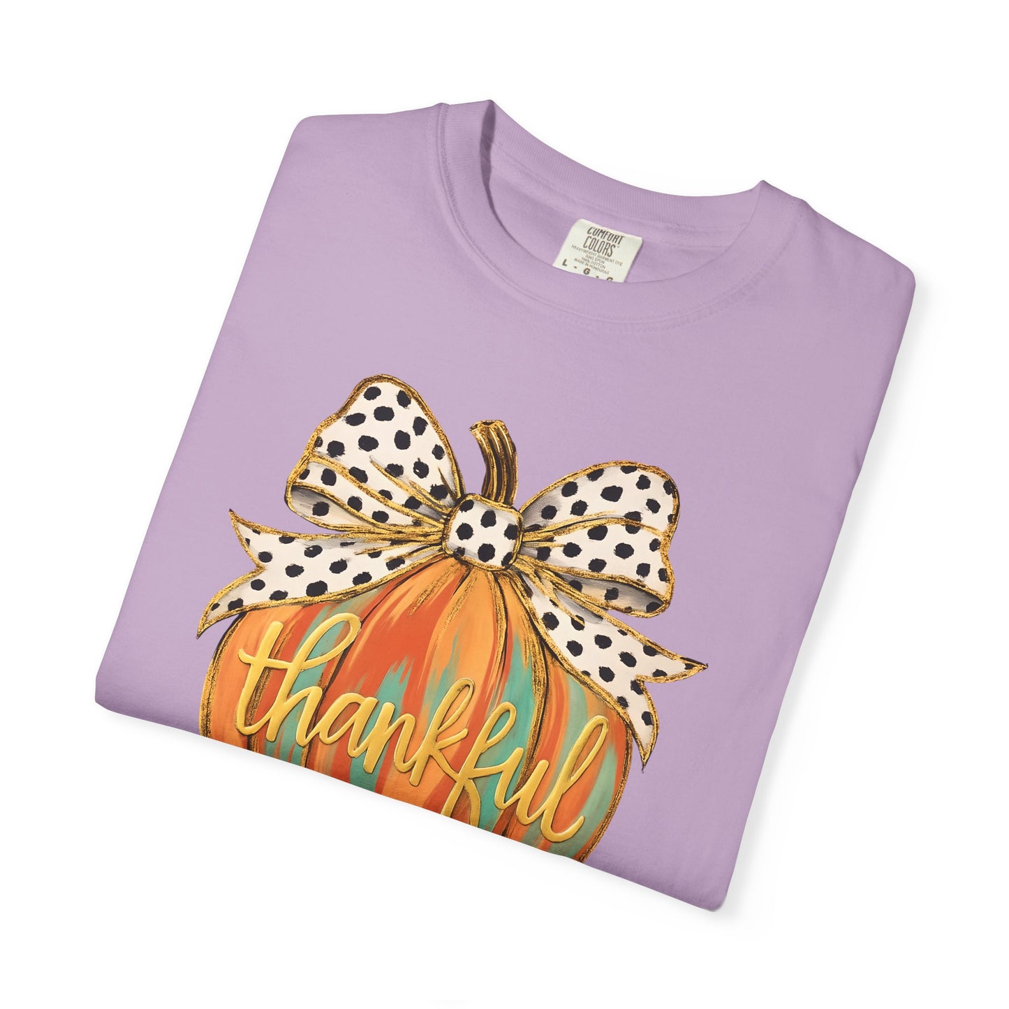 Thankful Pumpkin Graphic Unisex T-Shirt