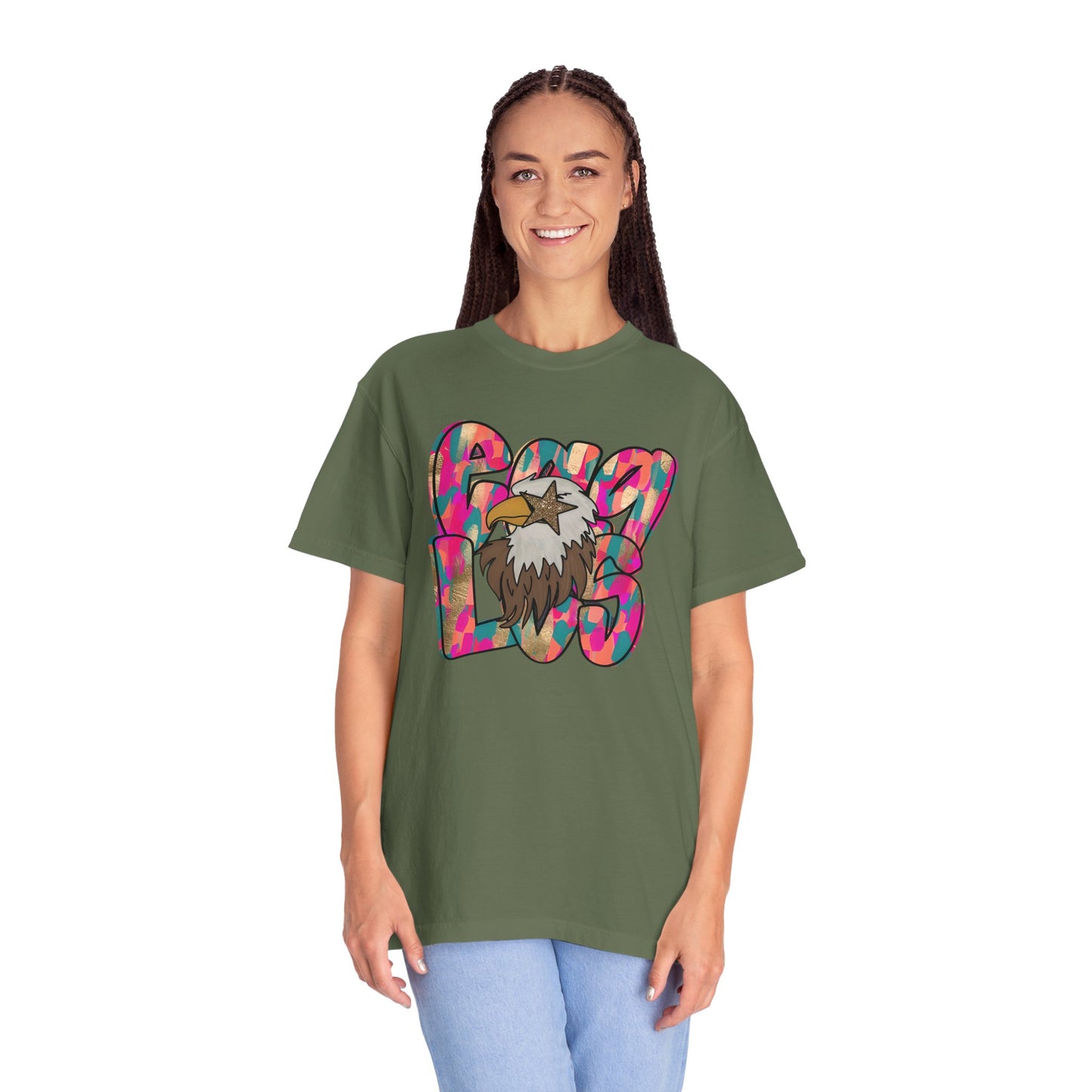 Vibrant Eagle Graphic Unisex T-Shirt