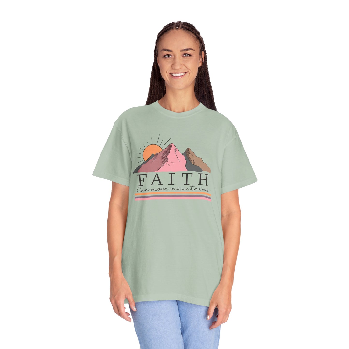 Faith-Inspired Unisex Garment-Dyed T-Shirt