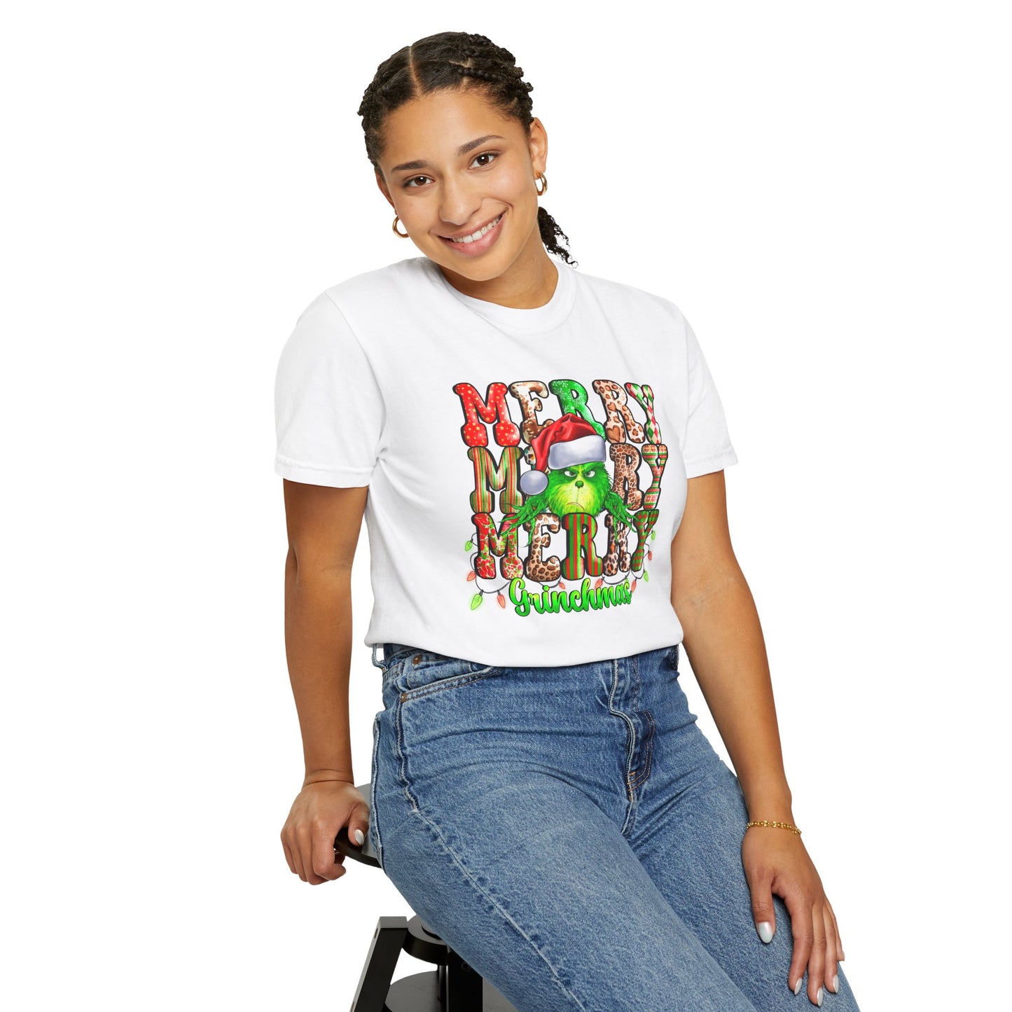 Merry Grinchmas Graphic Unisex T-Shirt