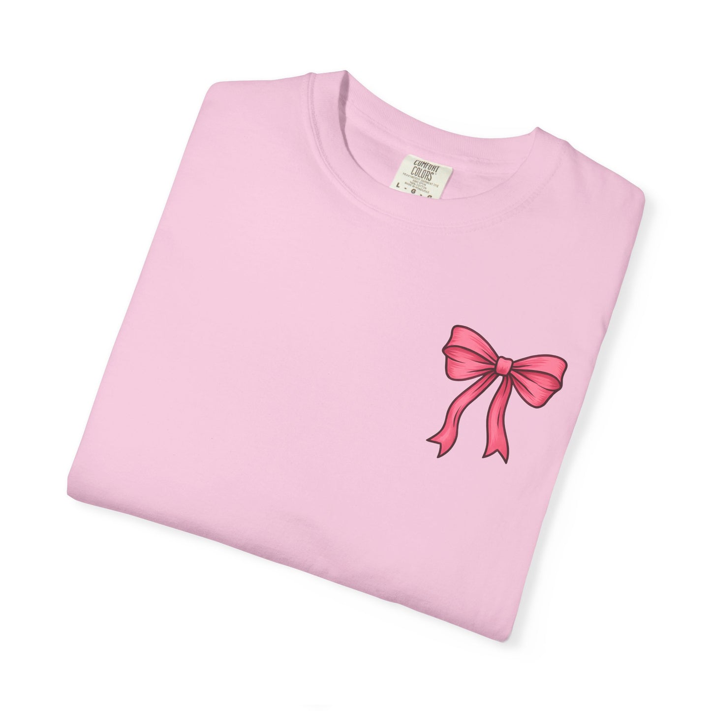 Faith-Inspired Belted Bow Graphic Unisex T-Shirt