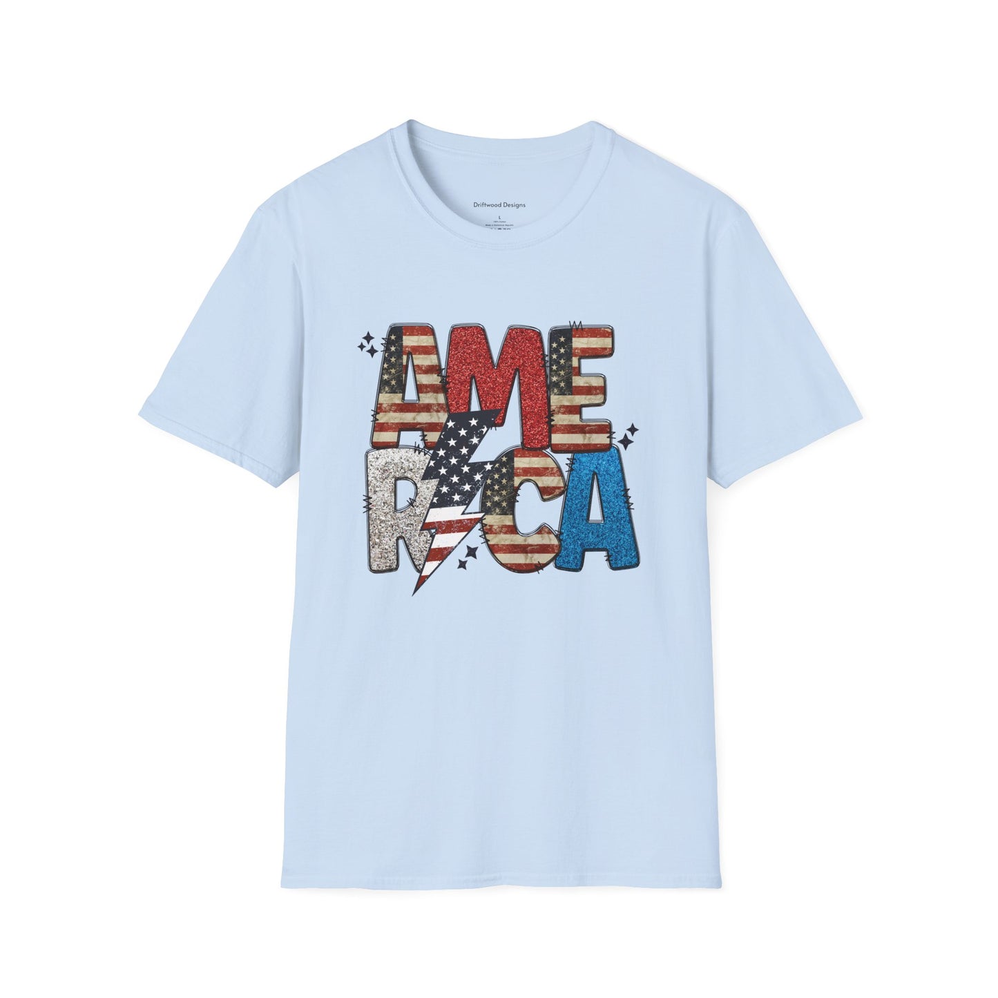 America Unisex Softstyle T-Shirt