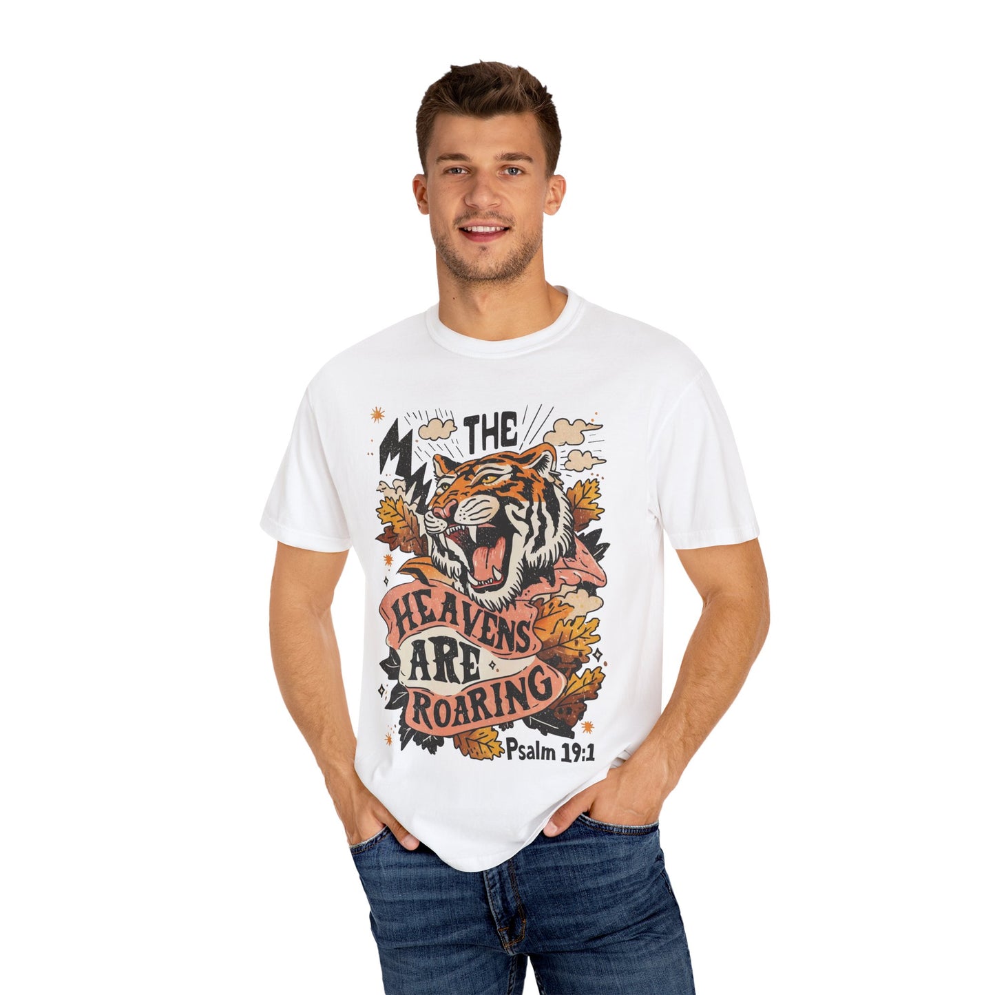 The Heavens are Roaring Tiger Graphic Unisex T-Shirt