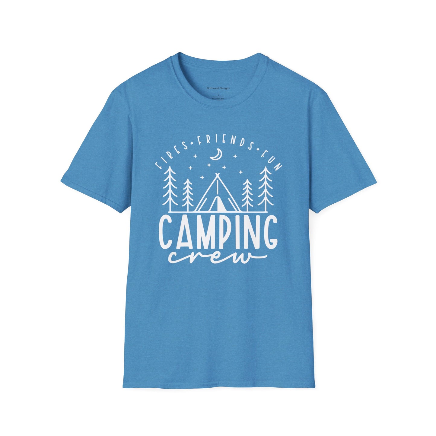 Camping Unisex Soft-style T-Shirt