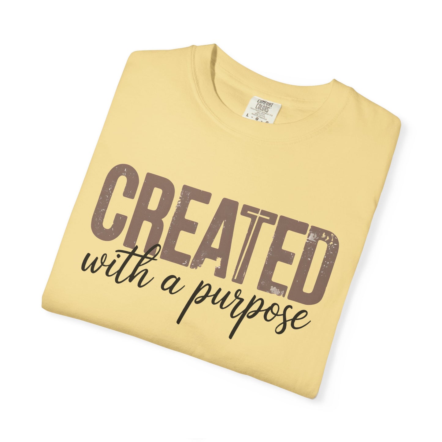 Faith-Inspired 'Created with a Purpose' Unisex T-Shirt